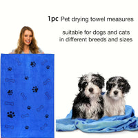 Quick-Drying Microfiber Dog Towel – Super Absorbent - BIG FRENCHIES