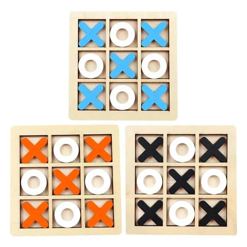 Montessori Wooden Mini Chess Puzzle Game – Brain Training Toy for Kids - BIG FRENCHIES