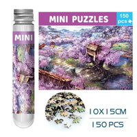 150PCS Oil Painting Jigsaw Puzzles – Mini Test Tube Educational Toy - BIG FRENCHIES