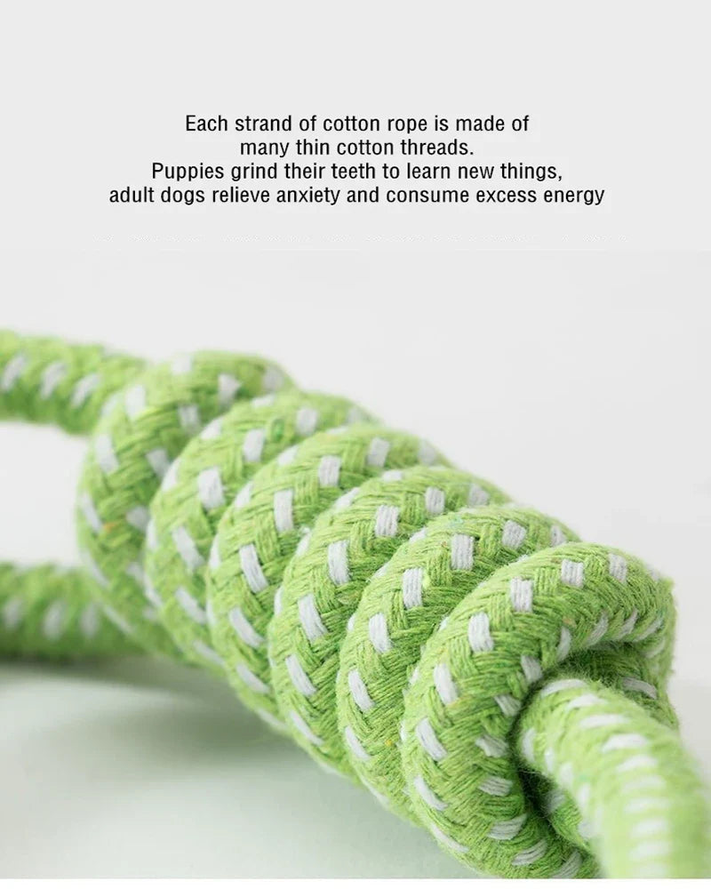 Dog Rope Toy for Strong Chewers and Puppies - BIG FRENCHIES