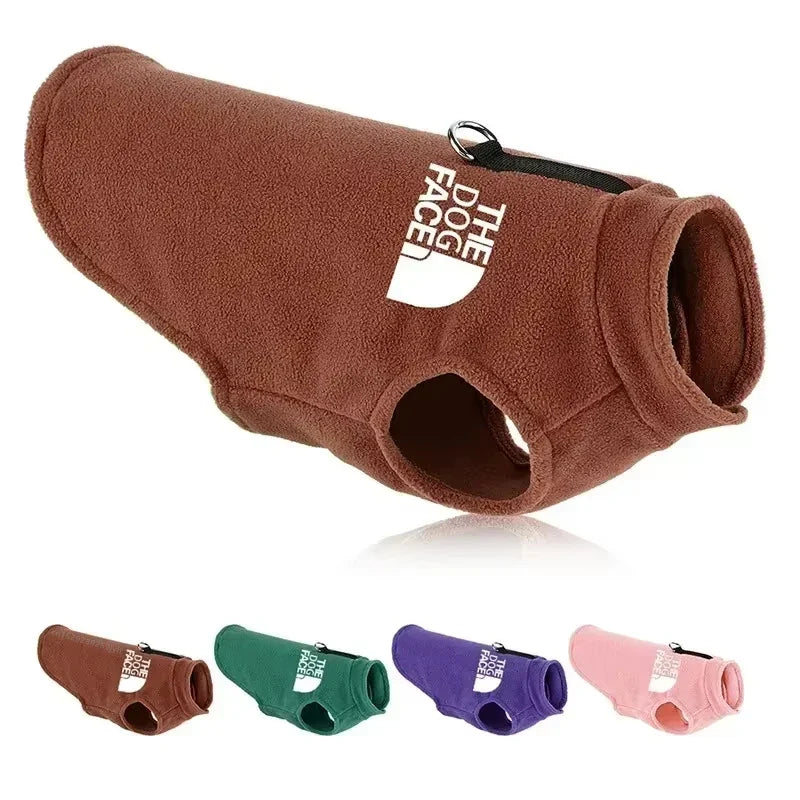 Fleece Warm Dog Sweater – Autumn Winter Coat for Small Dogs & Puppies - BIG FRENCHIES