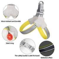 Reflective No-Pull Dog Harness – Adjustable Vest for Small & Medium Dogs - BIG FRENCHIES