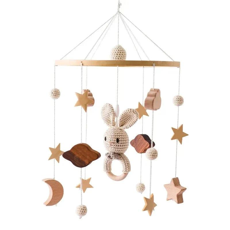 Crib Bell Rotary Music Box Baby Bed Hanging Toy