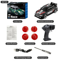 2025 KF20 1:64 Drift RC Car 4-Wheel Remote Control Racing Toy - BIG FRENCHIES
