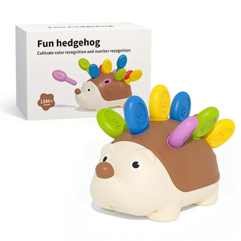 Hedgehog Montessori Toy for Toddlers – Fine Motor & Counting Skills - BIG FRENCHIES
