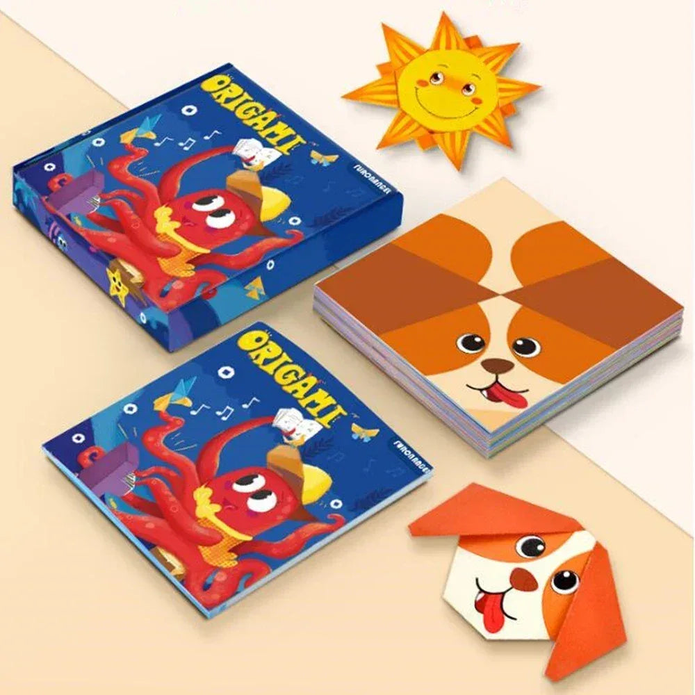 Montessori Animal Origami Paper Craft Kit for Kids - BIG FRENCHIES