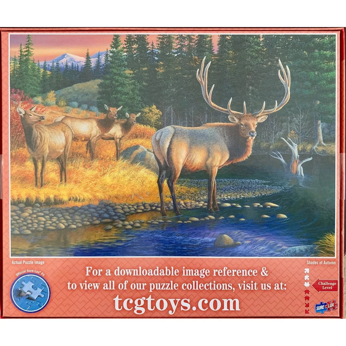 Shades of Autumn 500 Piece Jigsaw Puzzle Sure Lox - BIG FRENCHIES