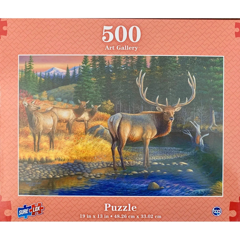 Shades of Autumn 500 Piece Jigsaw Puzzle Sure Lox - BIG FRENCHIES