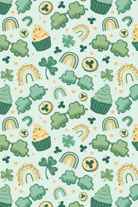 Soft & Stretchy Zipper Footie - St. Patrick's Day
