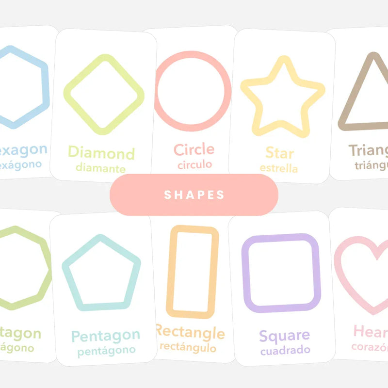 Shapes Flashcards - BIG FRENCHIES