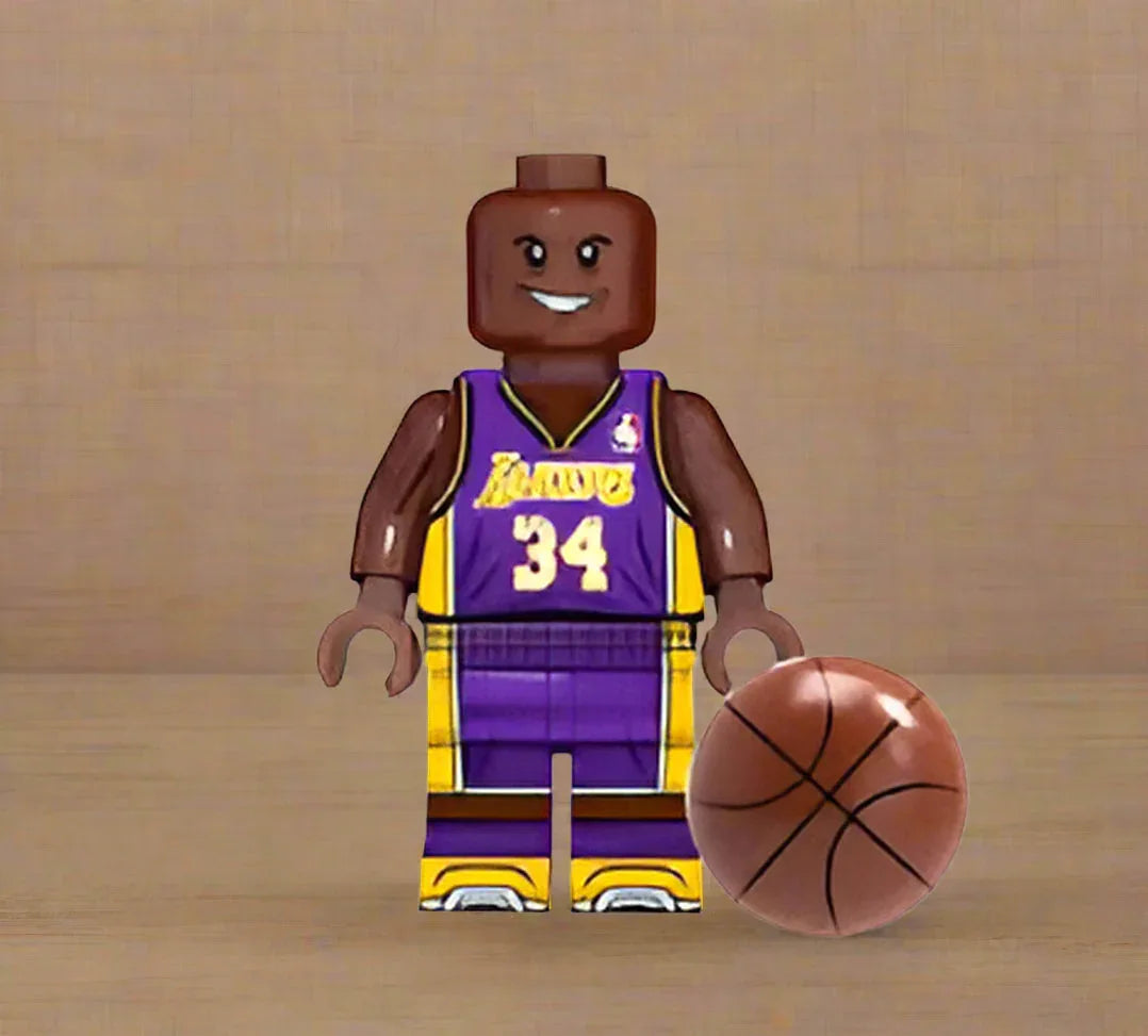 Shaquille O'Neal Custom Basketball Minifigure - BIG FRENCHIES