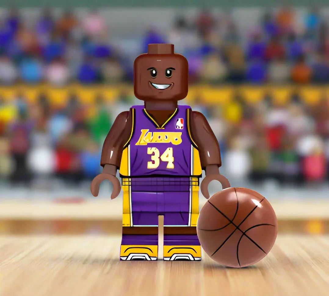 Shaquille O'Neal Custom Basketball Minifigure - BIG FRENCHIES