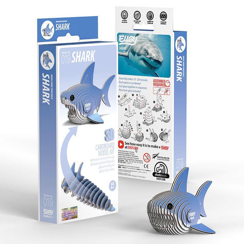 Shark 3D Cardboard Model Kit Eugy - BIG FRENCHIES