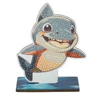 Shark "Misunderstood" Crystal Art Buddies Kit Craft Buddy - BIG FRENCHIES