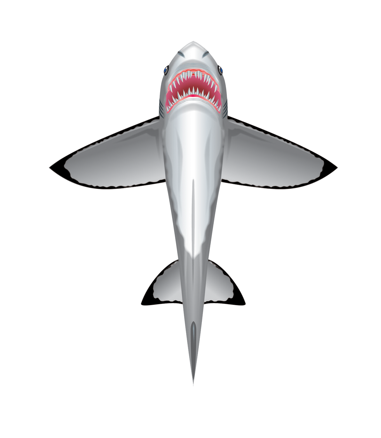 SeaLife 60 inch tall Nylon Shark Kite
