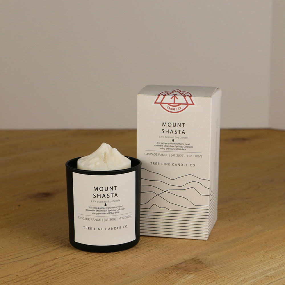 Mount Shasta Candle
