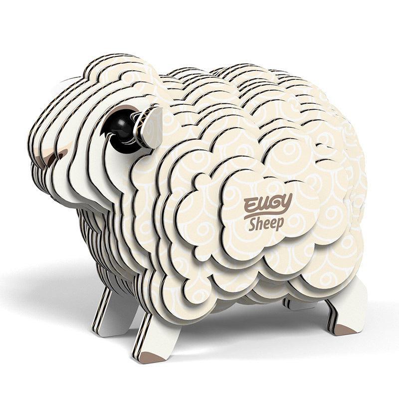Sheep 3D Cardboard Model Kit Eugy - BIG FRENCHIES