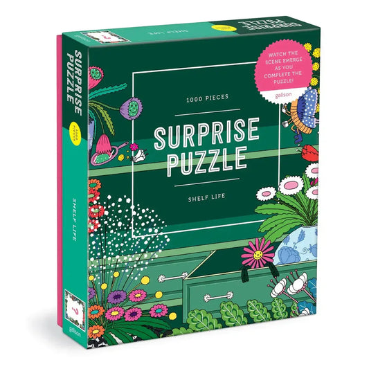 Shelf Life 1000 Piece Surprise Jigsaw Puzzle Galison - BIG FRENCHIES