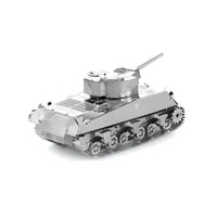 Sherman Tank 3D Steel Model Kit Metal Earth