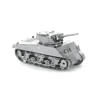 Sherman Tank 3D Steel Model Kit Metal Earth