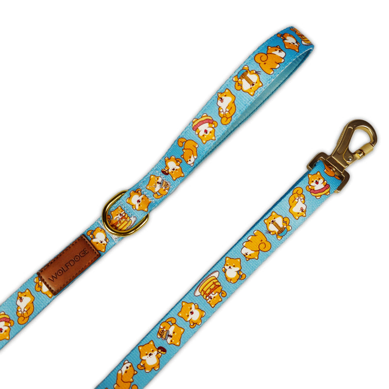Shiba Mania Leash-Leashes-BIG FRENCHIES-WOLFDOGE