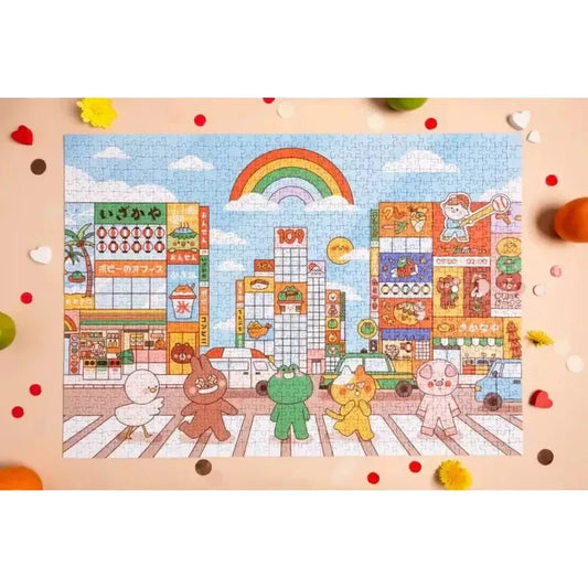 Shibuya District 1000 Piece Premium Jigsaw Puzzle Heol - BIG FRENCHIES