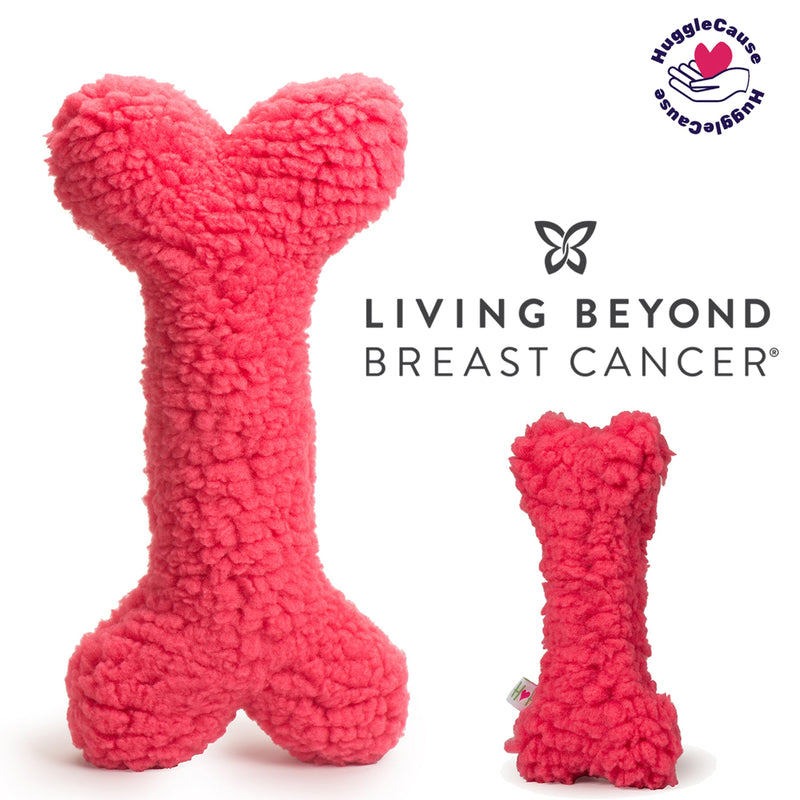 HuggleCause™, Living Beyond Breast Cancer, HuggleFleece® Pink Bones - BIG FRENCHIES