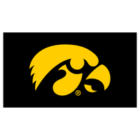 NCAA University of Iowa - Herky the Hawk Knottie® Plush Dog Toy - BIG FRENCHIES