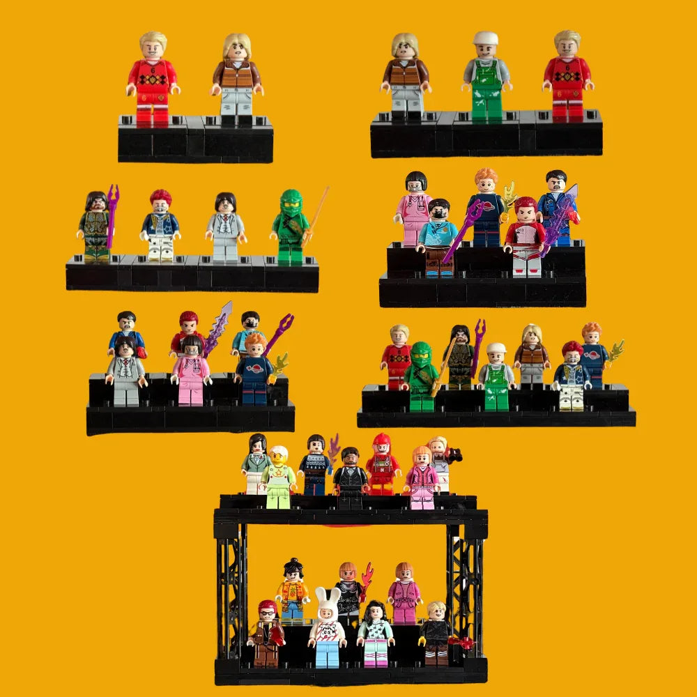 Display Stands for LEGO® Minifigures – Multiple Sizes - BIG FRENCHIES
