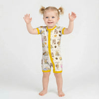 God Says I Am – Little Blessings Bamboo Shorty Zippy