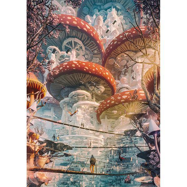 Shroomland Future Cities 1000 Piece Jigsaw Puzzle Heye - BIG FRENCHIES