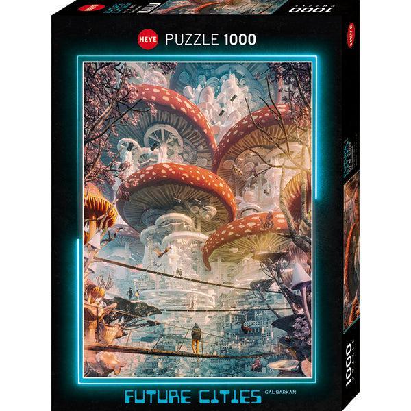 Shroomland Future Cities 1000 Piece Jigsaw Puzzle Heye - BIG FRENCHIES