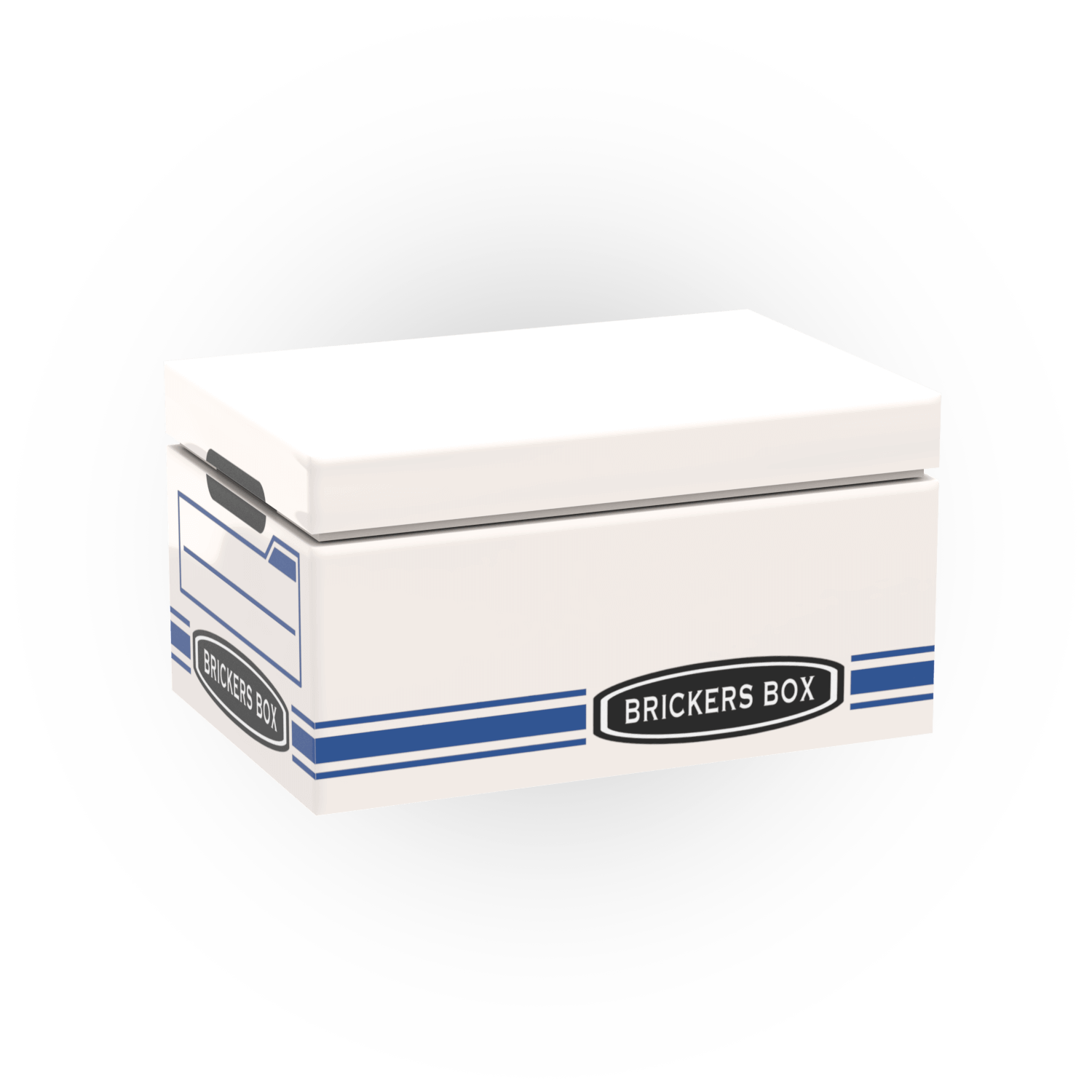 Office File Box (White )- Minifig Scale Custom Set - Made Using LEGO® Parts
