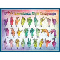 Sign Language 500 Piece Jigsaw Puzzle Cobble Hill - BIG FRENCHIES