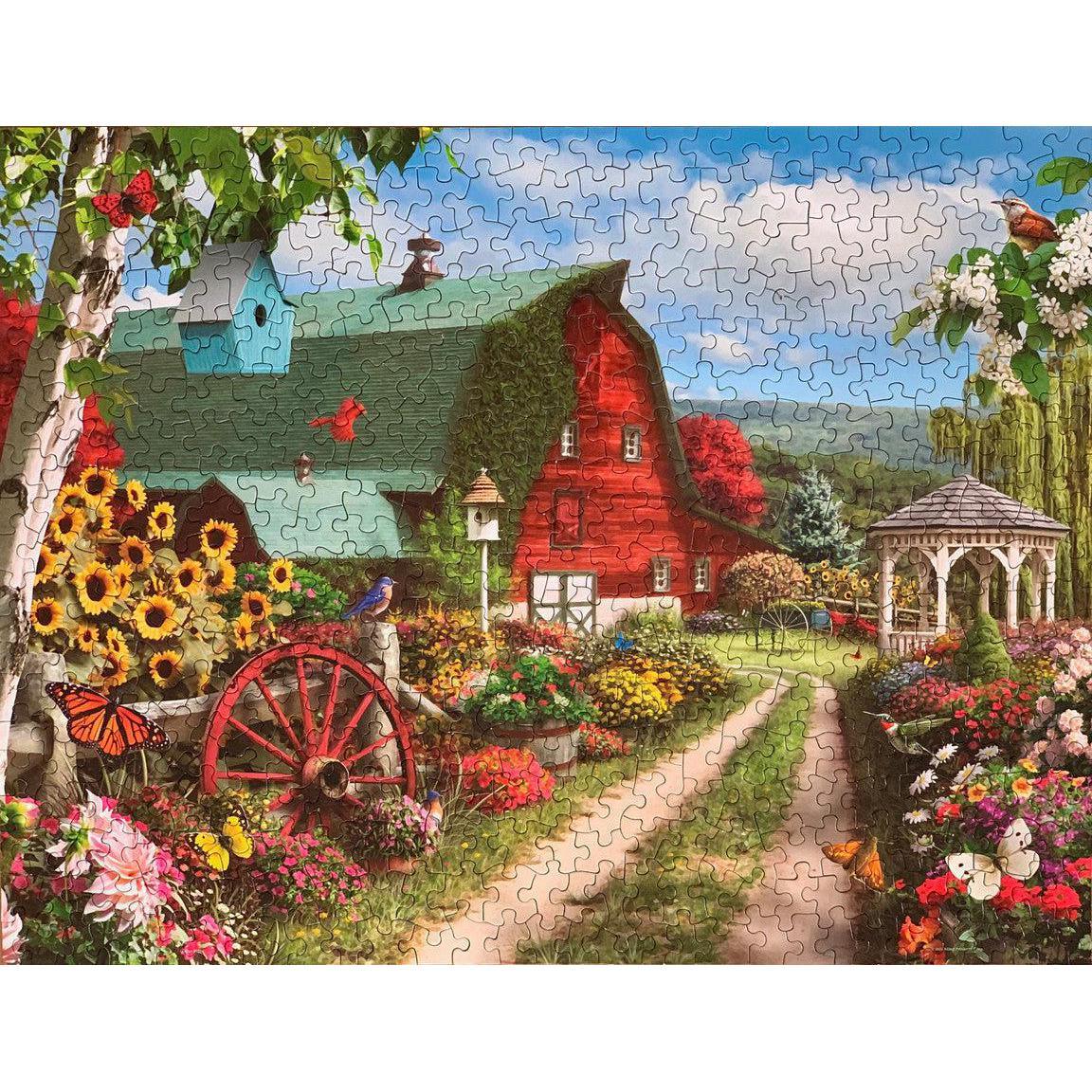 Silence of the Valley 500 Piece Jigsaw Puzzle Springbok - BIG FRENCHIES