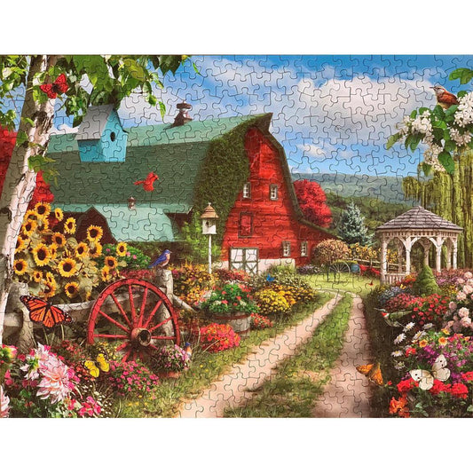 Silence of the Valley 500 Piece Jigsaw Puzzle Springbok - BIG FRENCHIES