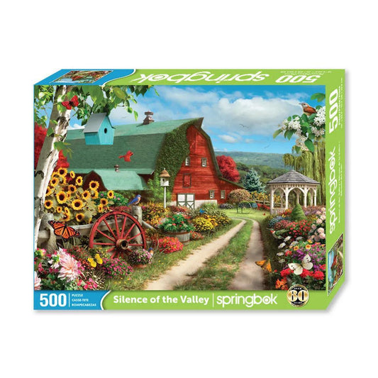 Silence of the Valley 500 Piece Jigsaw Puzzle Springbok - BIG FRENCHIES