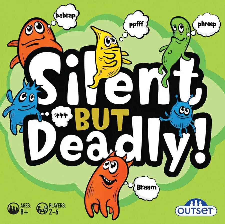 Silent But Deadly Card Game - An Outrageous Game of Windy Fun! - Outset