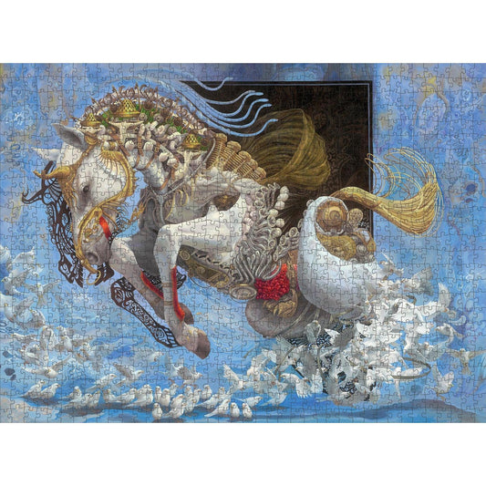 Silkworm 1000 Piece Jigsaw Puzzle Pomegranate - BIG FRENCHIES