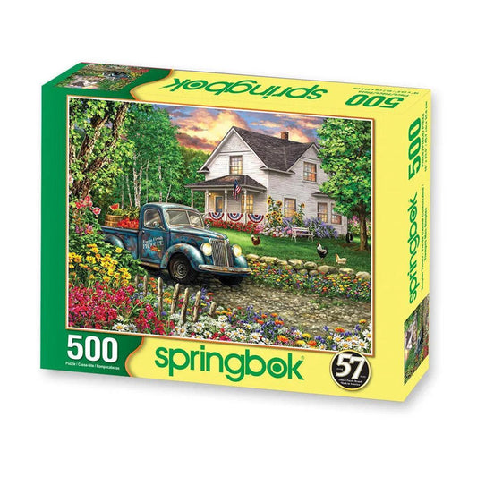 Simpler Times 500 Piece Jigsaw Puzzle Springbok - BIG FRENCHIES