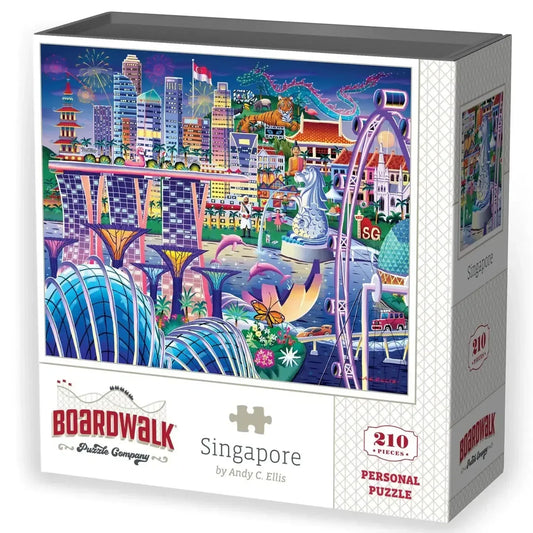 Singapore 210 Piece Jigsaw Puzzle Boardwalk - BIG FRENCHIES