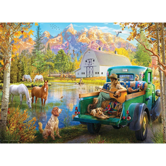 Singing Lake 1000 Piece Jigsaw Puzzle Eurographics - BIG FRENCHIES