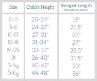 Snowflake Stripes Zip Romper