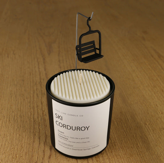 Ski Corduroy Candle - BIG FRENCHIES