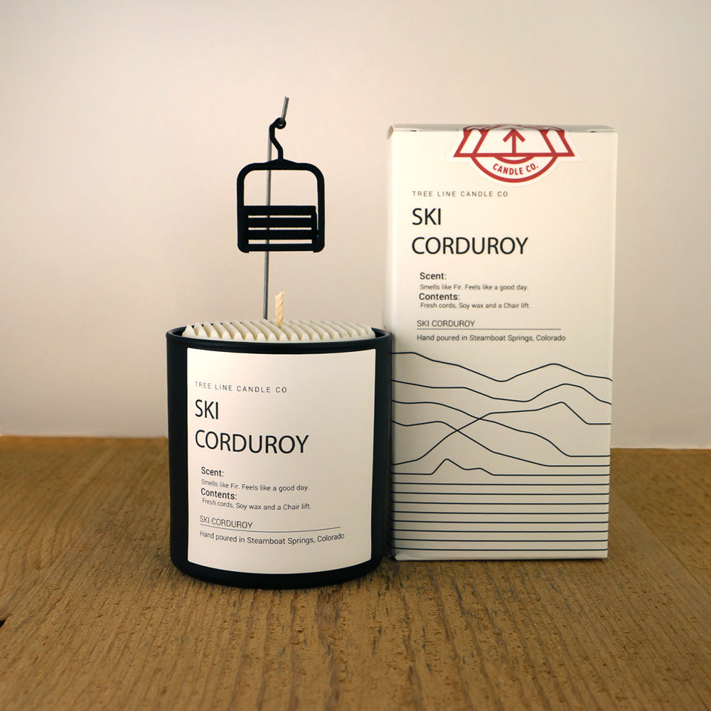Ski Corduroy Candle - BIG FRENCHIES