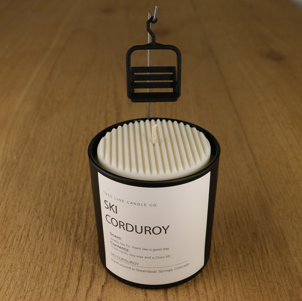 Ski Corduroy Candle - BIG FRENCHIES