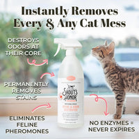 Skout's Honor Cat Urine & Odor Destroyer 35oz Carpet Cleaner Pro Strength
