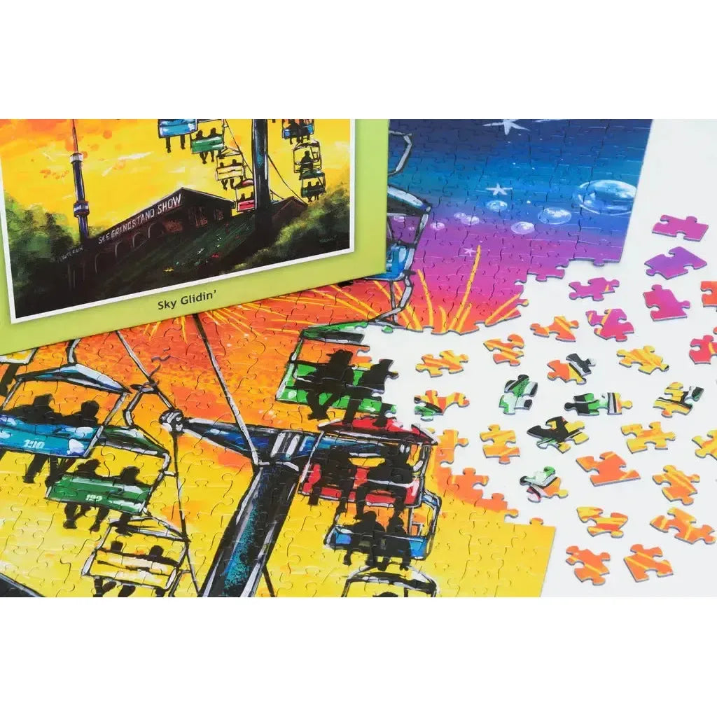 Sky Glidin' "Something's Amiss!" 1000 Piece Jigsaw Puzzle PuzzleTwist - BIG FRENCHIES