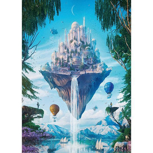 Sky Isle Future Cities 1000 Piece Jigsaw Puzzle Heye - BIG FRENCHIES