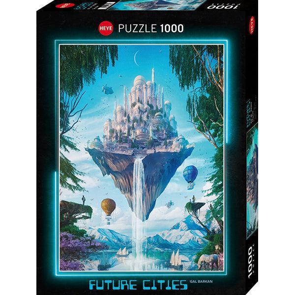 Sky Isle Future Cities 1000 Piece Jigsaw Puzzle Heye - BIG FRENCHIES